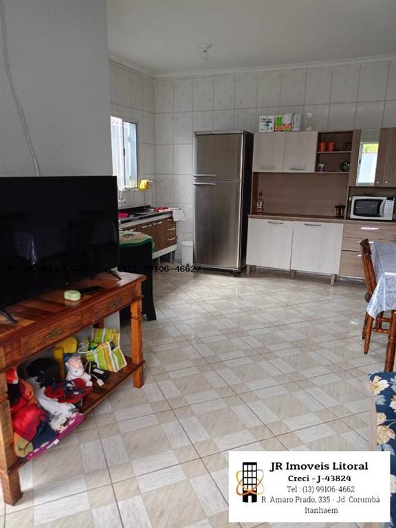 Casa com 2 quartos e 60 m² em Jardim Belas Artes, Itanhaém