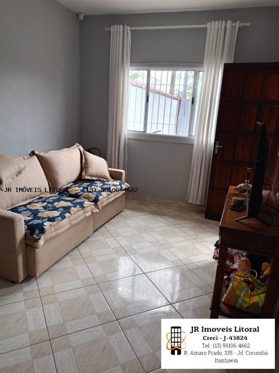 Casa com 2 quartos e 60 m² em Jardim Belas Artes, Itanhaém