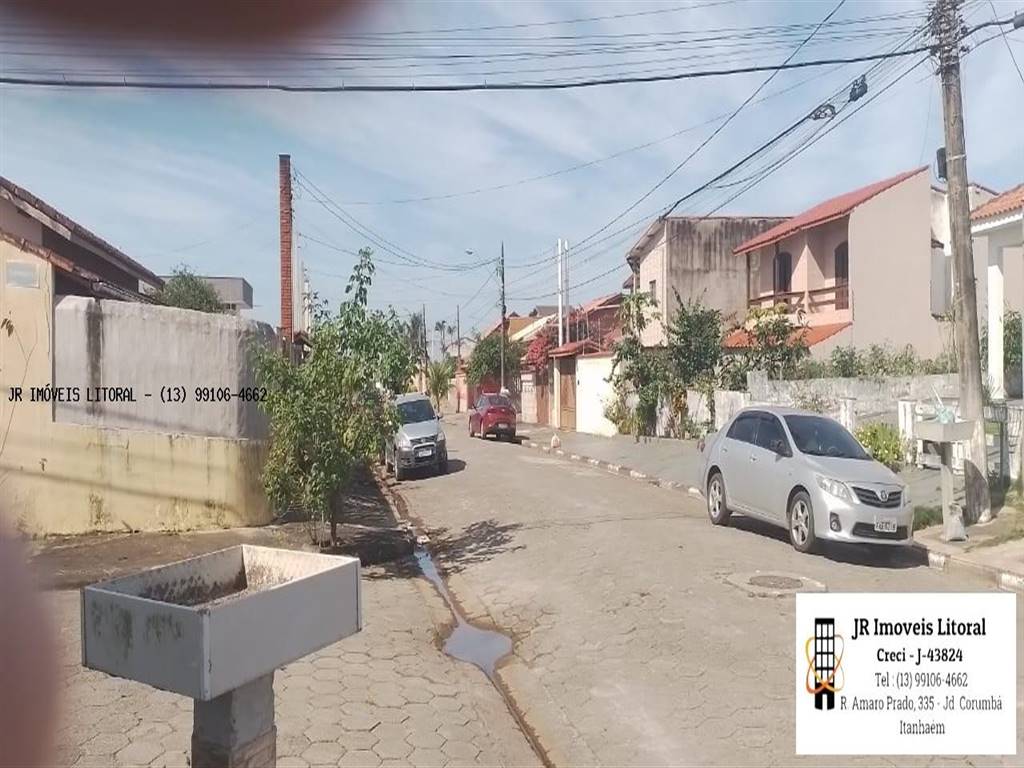 Terreno com 260 m² em Jardim Belas Artes, Itanhaém