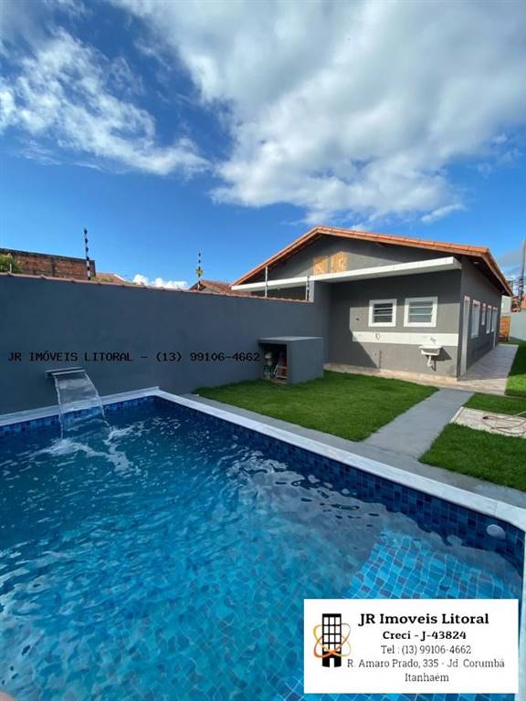 Casa com 2 quartos e 57 m² em Jardim Belas Artes, Itanhaém