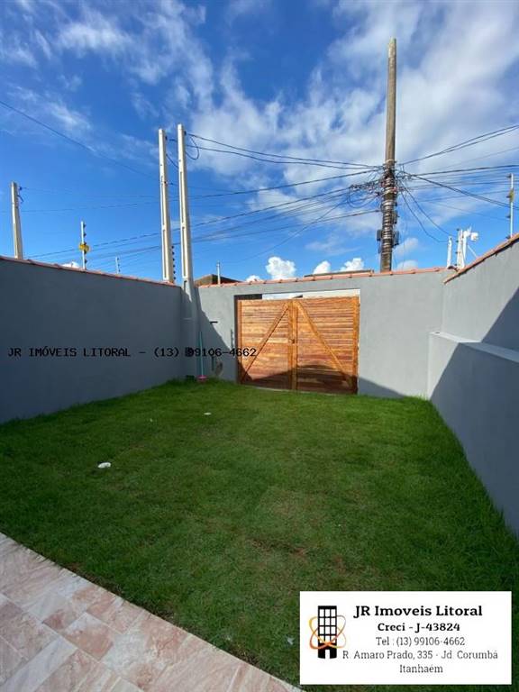 Casa com 2 quartos e 57 m² em Jardim Belas Artes, Itanhaém