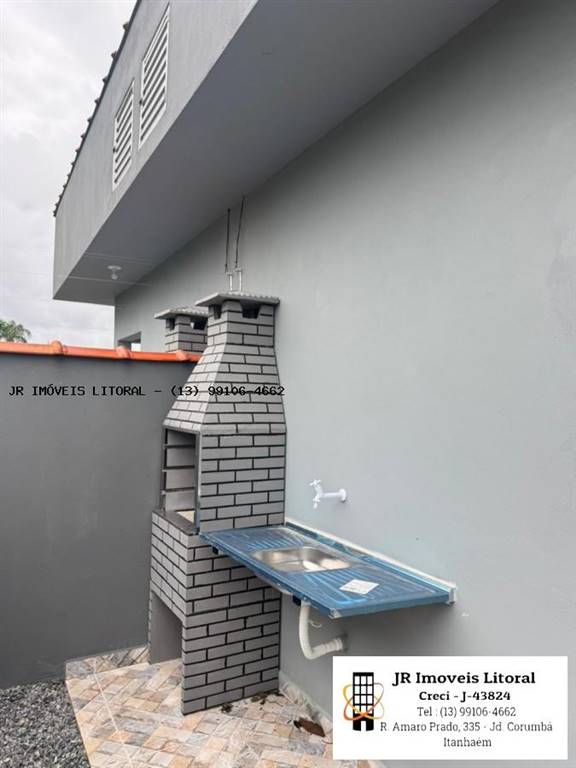 Casa com 2 quartos e 61 m² em Jardim Belas Artes, Itanhaém