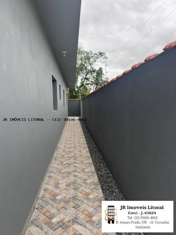 Casa com 2 quartos e 61 m² em Jardim Belas Artes, Itanhaém