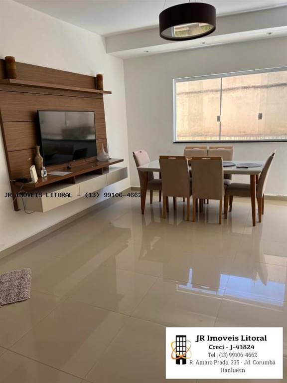 Casa com 2 quartos e 78 m² em Jardim Belas Artes, Itanhaém
