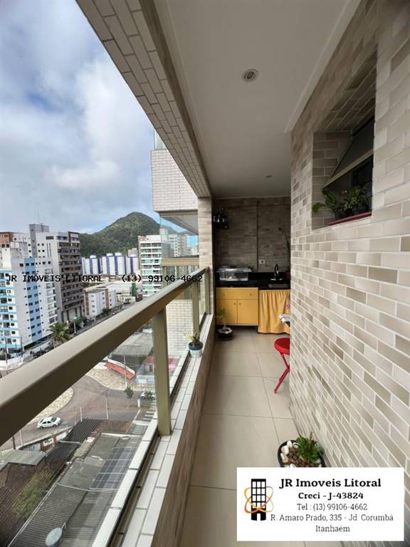 Apartamento com 2 quartos e 62 m² em Jardim Belas Artes, Itanhaém