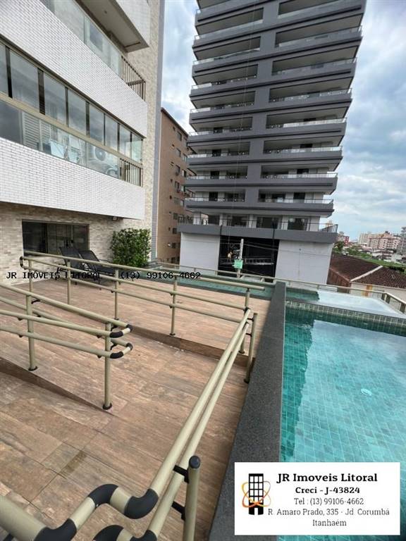 Apartamento com 2 quartos e 62 m² em Jardim Belas Artes, Itanhaém