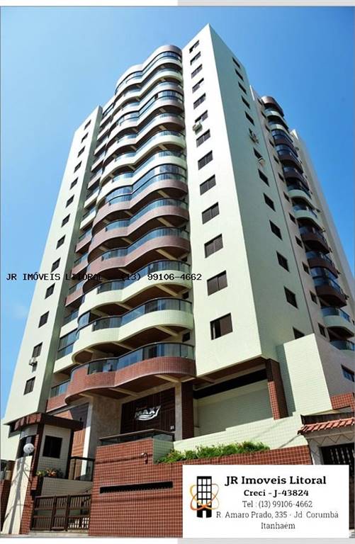 Apartamento com 2 quartos e 84 m² em Jardim Belas Artes, Itanhaém