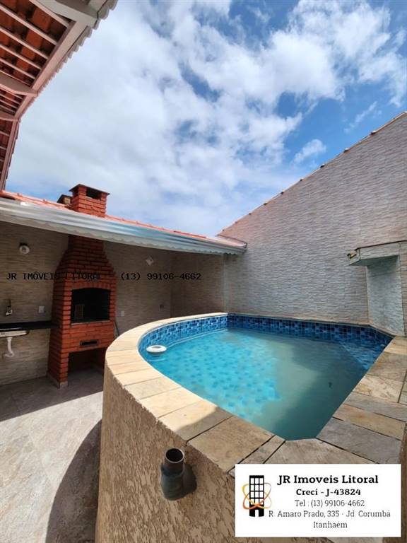 Casa com 2 quartos e 78 m² em Jardim Belas Artes, Itanhaém