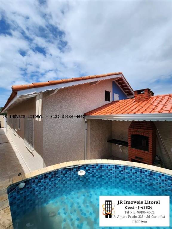 Casa com 2 quartos e 78 m² em Jardim Belas Artes, Itanhaém