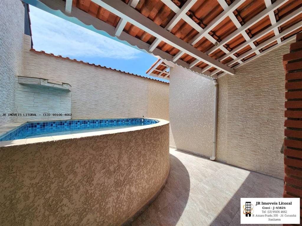 Casa com 2 quartos e 78 m² em Jardim Belas Artes, Itanhaém