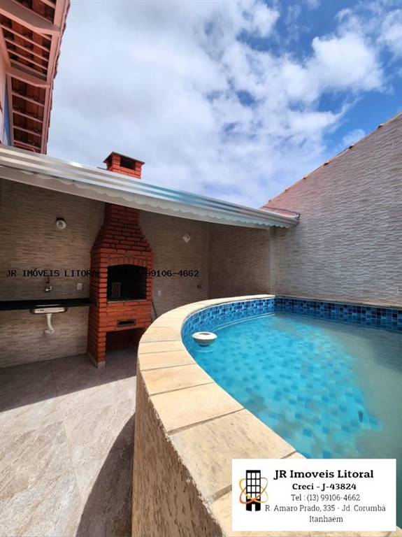 Casa com 2 quartos e 78 m² em Jardim Belas Artes, Itanhaém