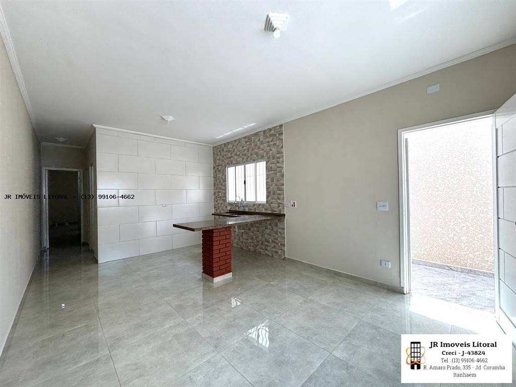 Casa com 2 quartos e 78 m² em Jardim Belas Artes, Itanhaém