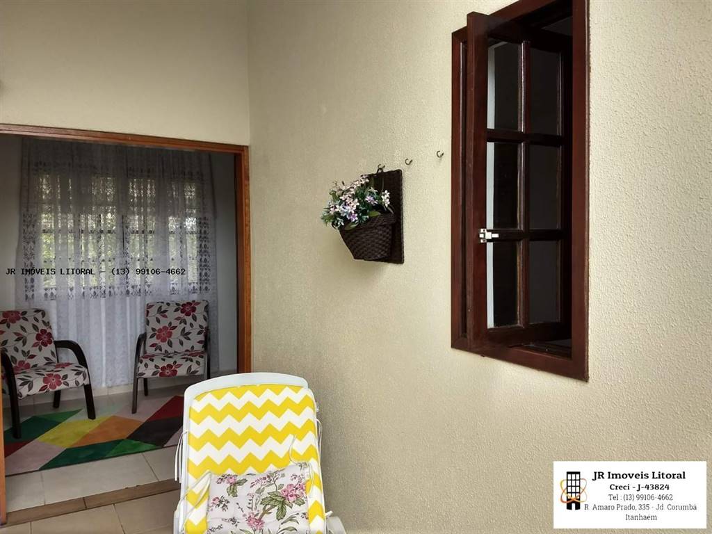 Casa com 3 quartos e 95 m² em Jardim Belas Artes, Itanhaém