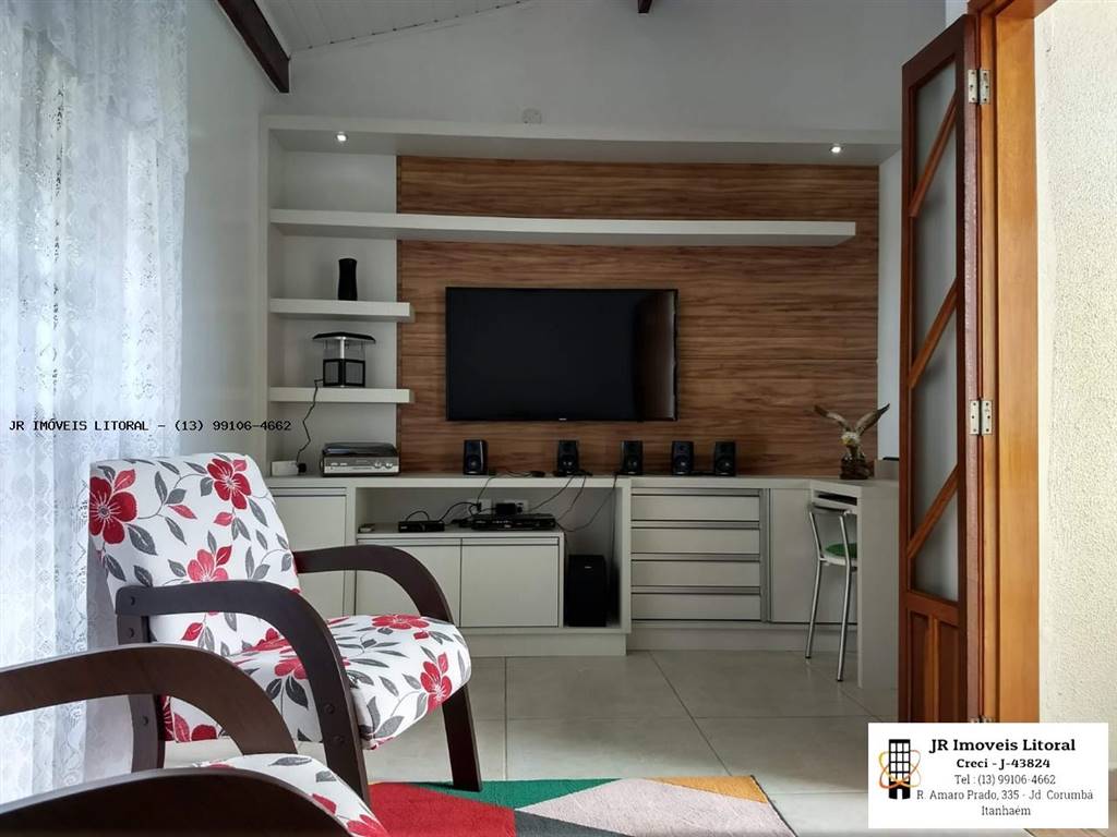 Casa com 3 quartos e 95 m² em Jardim Belas Artes, Itanhaém