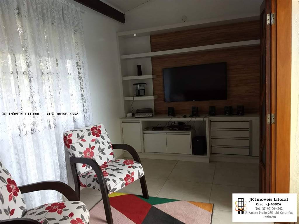 Casa com 3 quartos e 95 m² em Jardim Belas Artes, Itanhaém