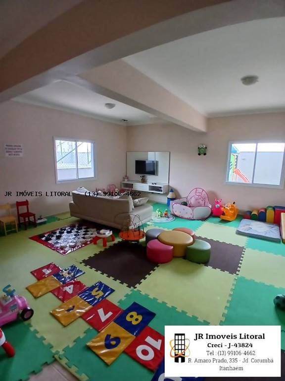 Apartamento com 2 quartos e 55 m² em Jardim Belas Artes, Itanhaém