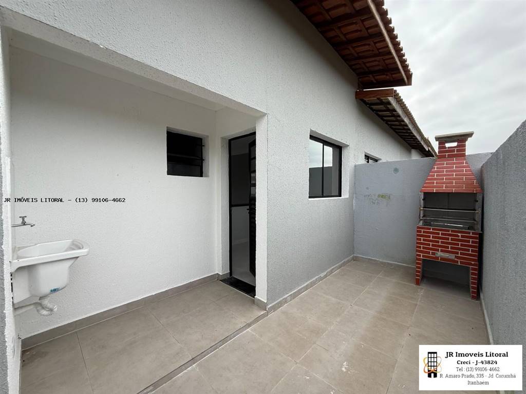 Casa com 2 quartos e 50 m² em Jardim Belas Artes, Itanhaém