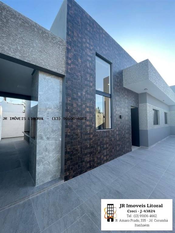 Casa com 3 quartos e 75 m² em Jardim Belas Artes, Itanhaém