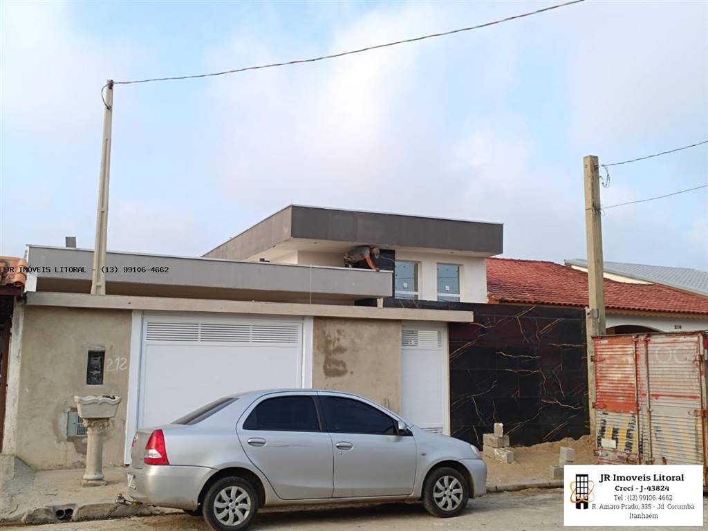 Casa com 3 quartos e 140 m² em Jardim Belas Artes, Itanhaém