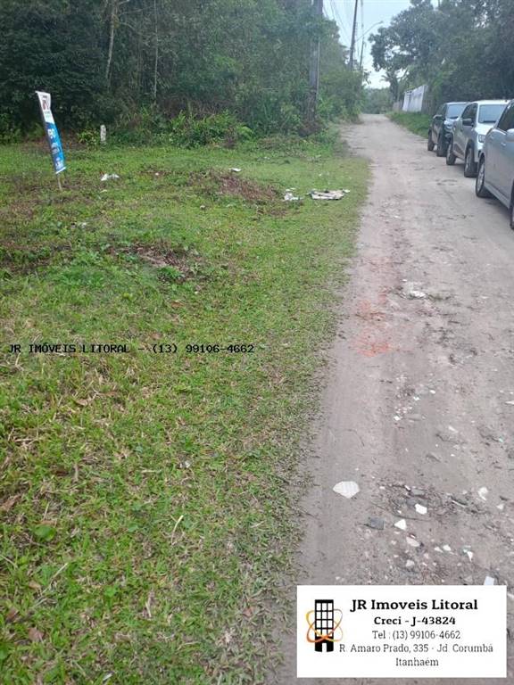 Terreno com 500 m² em Jardim Belas Artes, Itanhaém