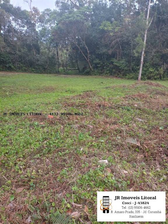 Terreno com 500 m² em Jardim Belas Artes, Itanhaém