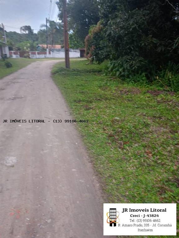 Terreno com 500 m² em Jardim Belas Artes, Itanhaém