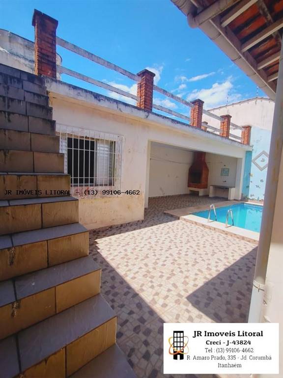 Casa com 3 quartos e 172 m² em Jardim Belas Artes, Itanhaém