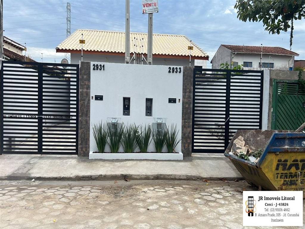 Casa com 2 quartos e 64 m² em Jardim Belas Artes, Itanhaém