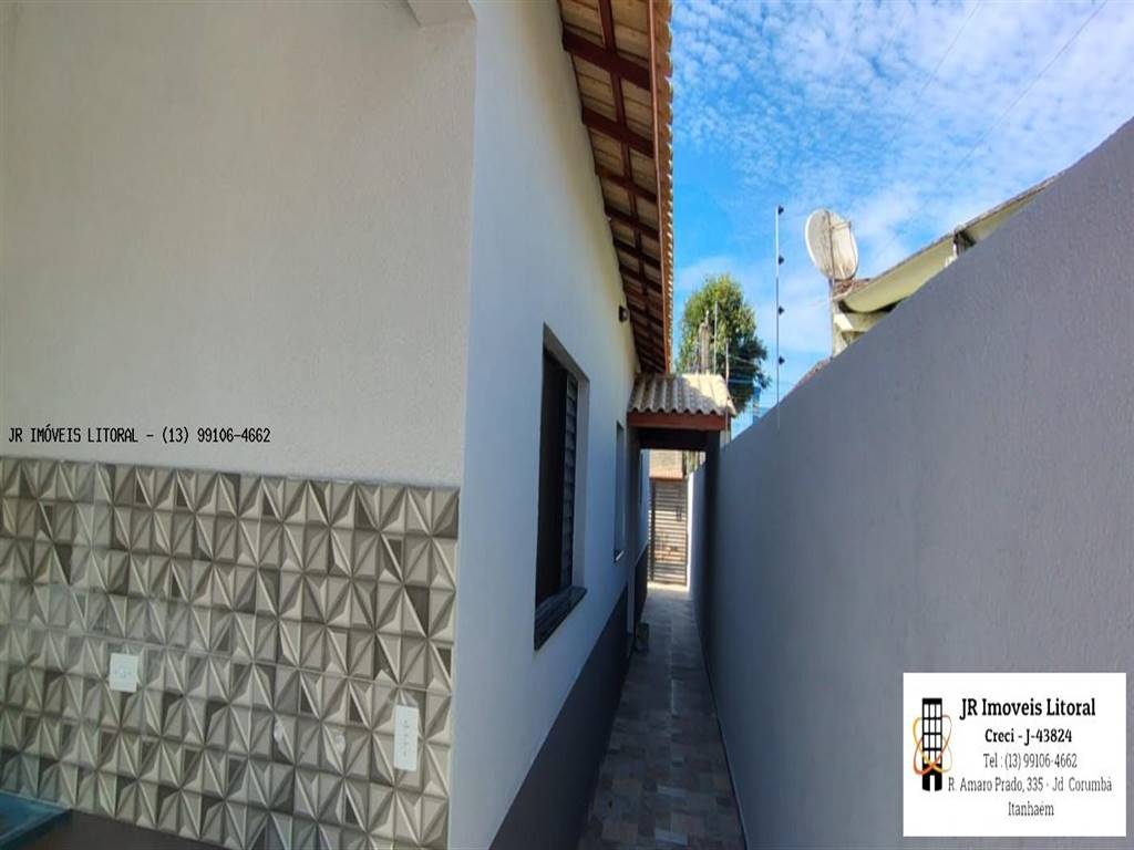 Casa com 2 quartos e 64 m² em Jardim Belas Artes, Itanhaém