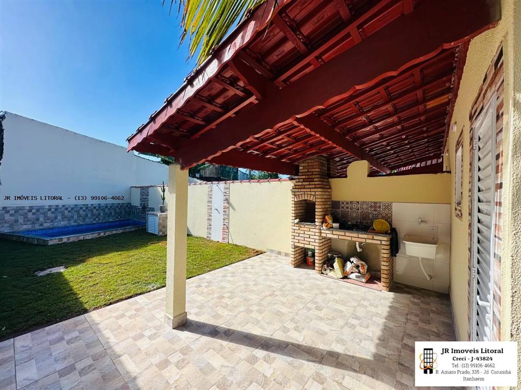 Casa com 3 quartos e 86 m² em Jardim Belas Artes, Itanhaém