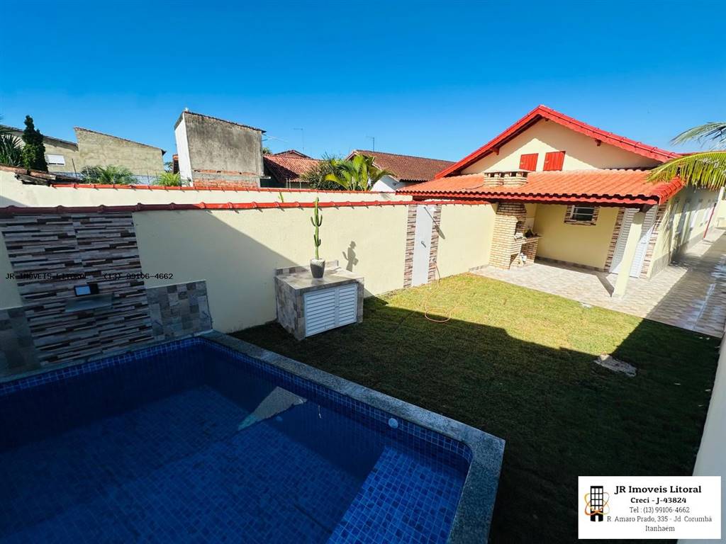 Casa com 3 quartos e 86 m² em Jardim Belas Artes, Itanhaém