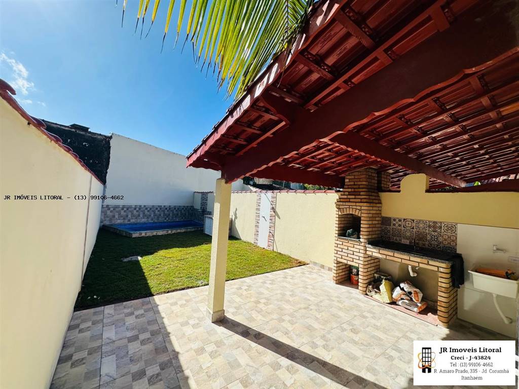 Casa com 3 quartos e 86 m² em Jardim Belas Artes, Itanhaém