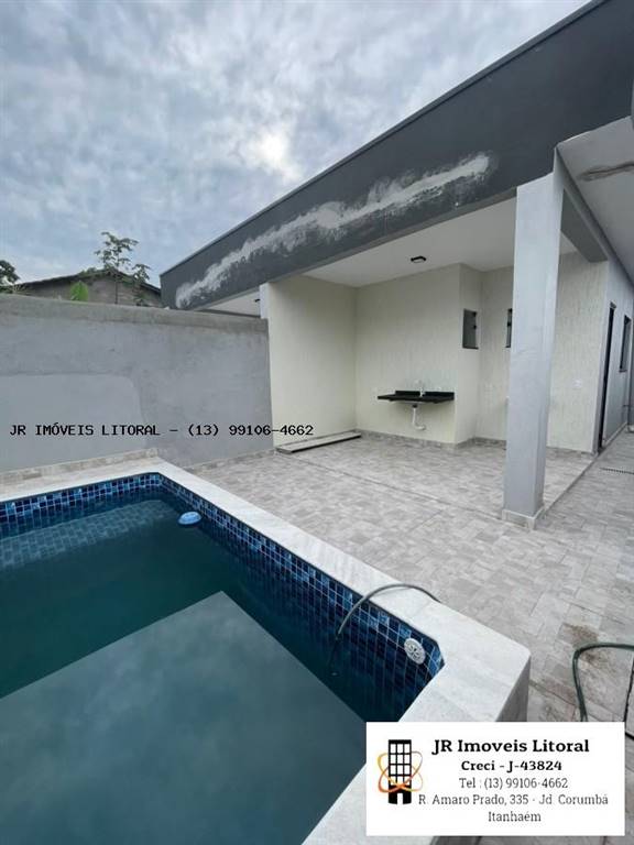 Casa com 2 quartos e 70 m² em Jardim Belas Artes, Itanhaém