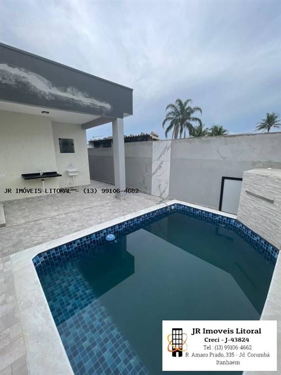 Casa com 2 quartos e 70 m² em Jardim Belas Artes, Itanhaém