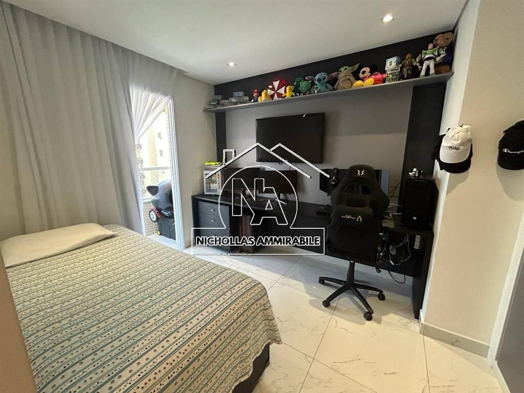 Apartamento com 3 quartos e 124 m² em Vila Caiçara, Praia Grande