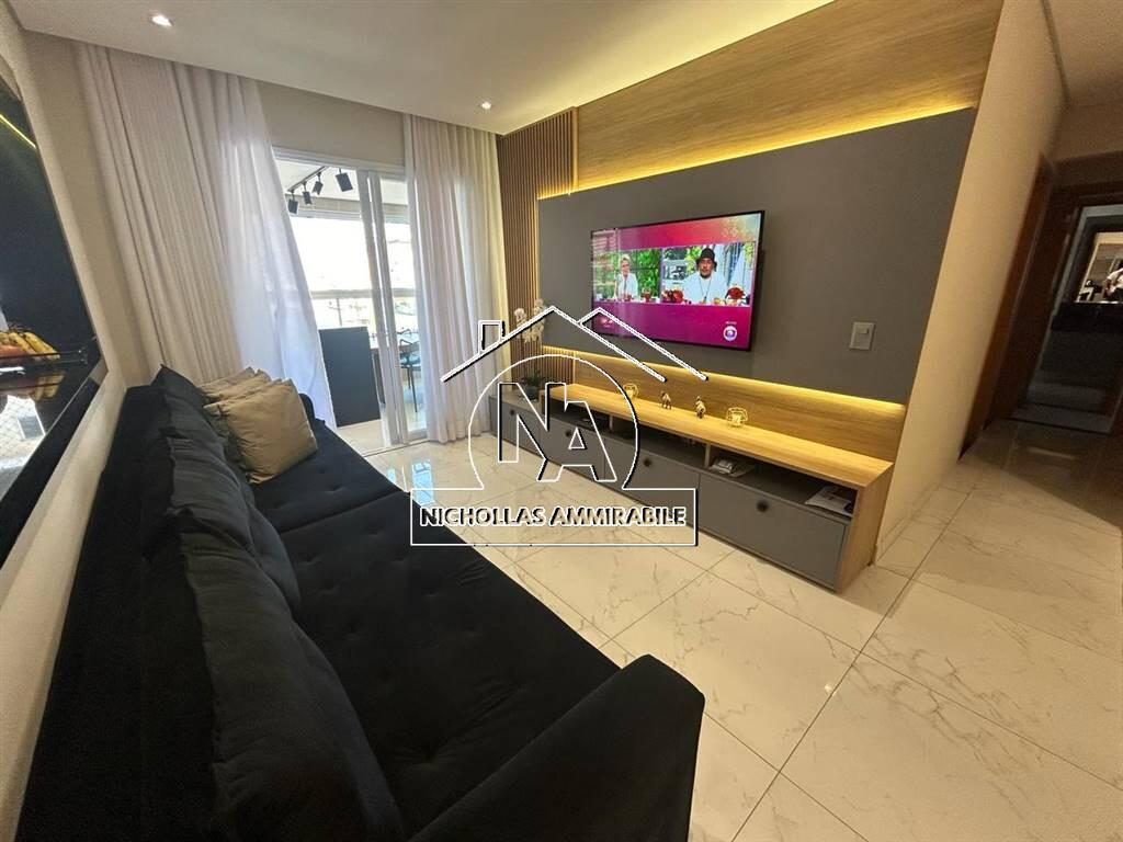 Apartamento com 3 quartos e 124 m² em Vila Caiçara, Praia Grande