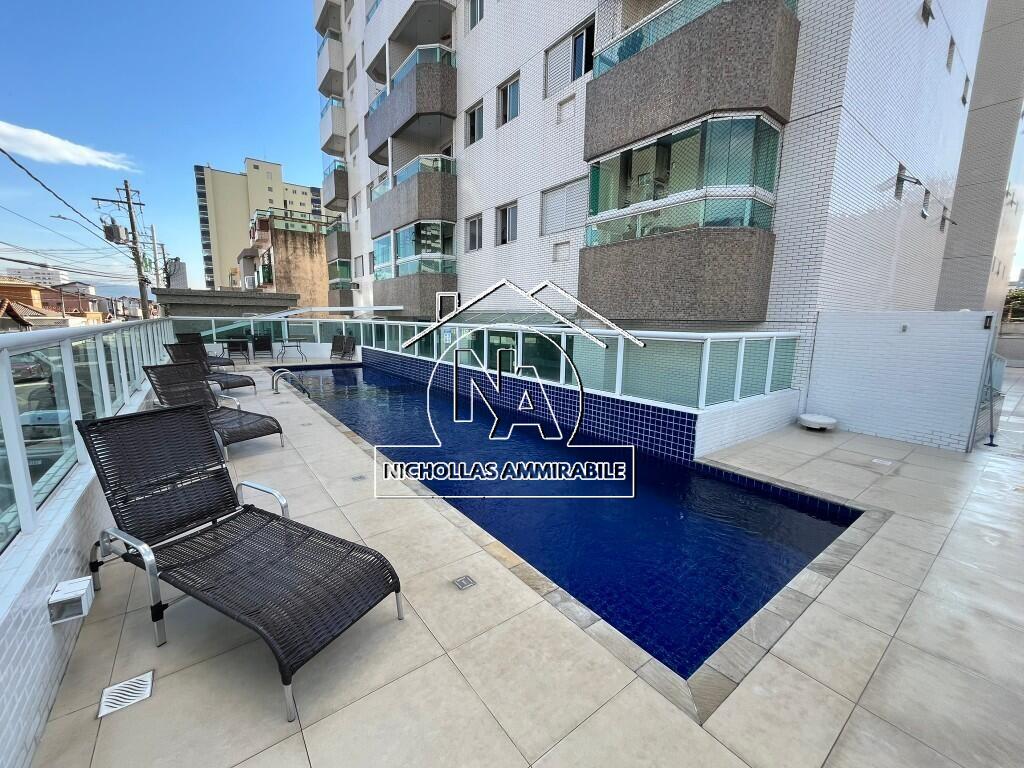 Apartamento com 2 quartos e 55 m² em Vila Caiçara, Praia Grande