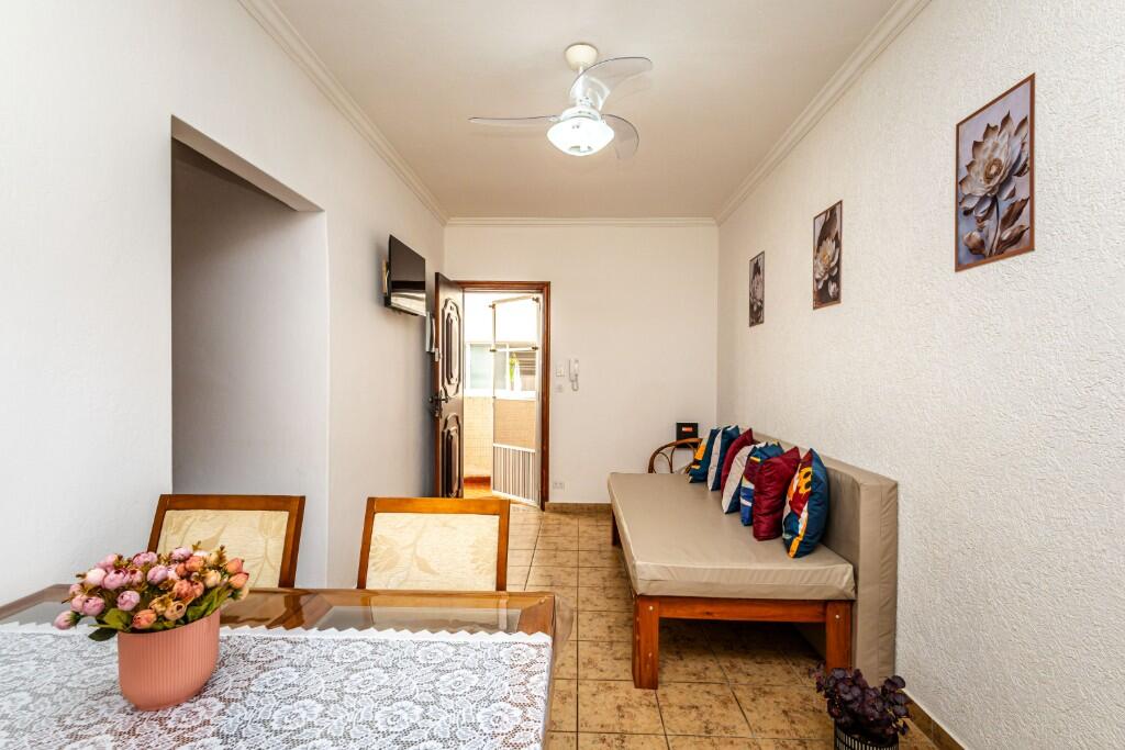Apartamento com 1 quarto e 43 m² em Vila Caiçara, Praia Grande