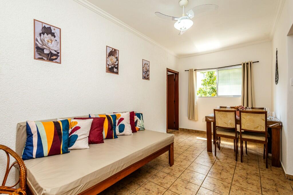 Apartamento com 1 quarto e 43 m² em Vila Caiçara, Praia Grande