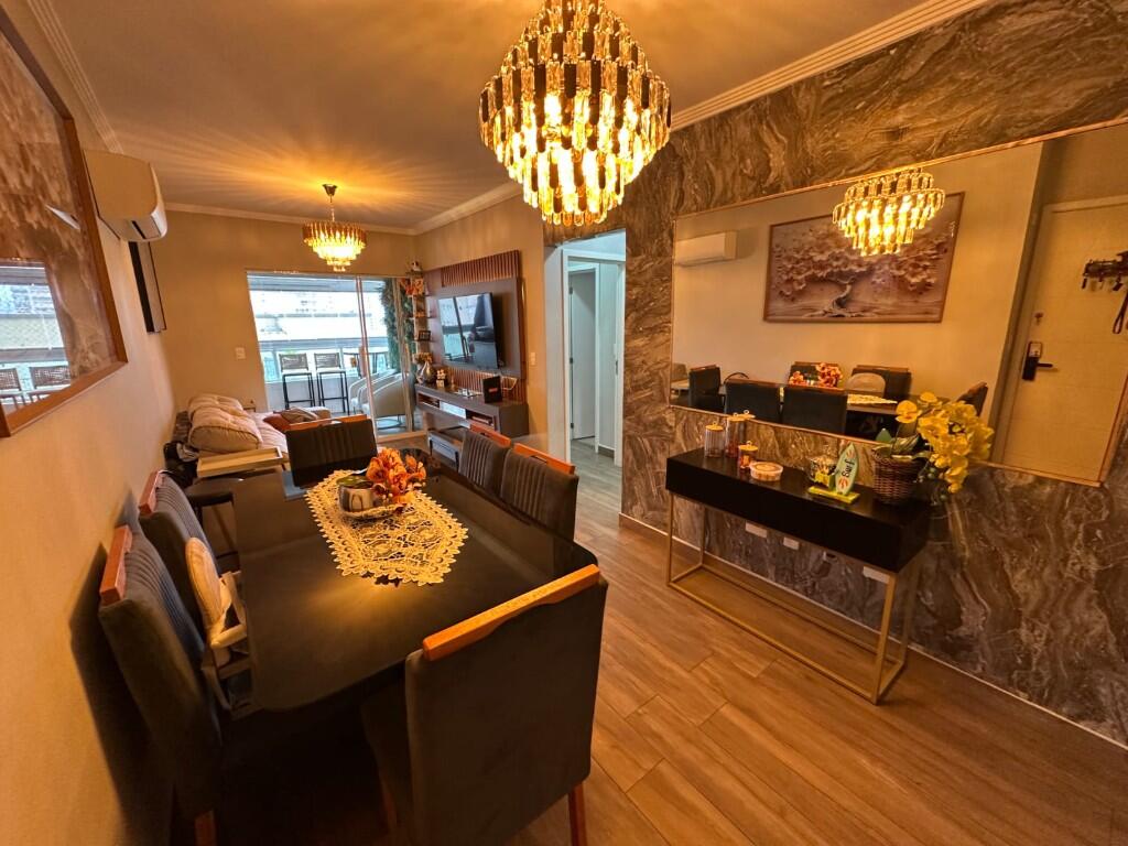 Apartamento com 2 quartos e 77 m² em Vila Caiçara, Praia Grande