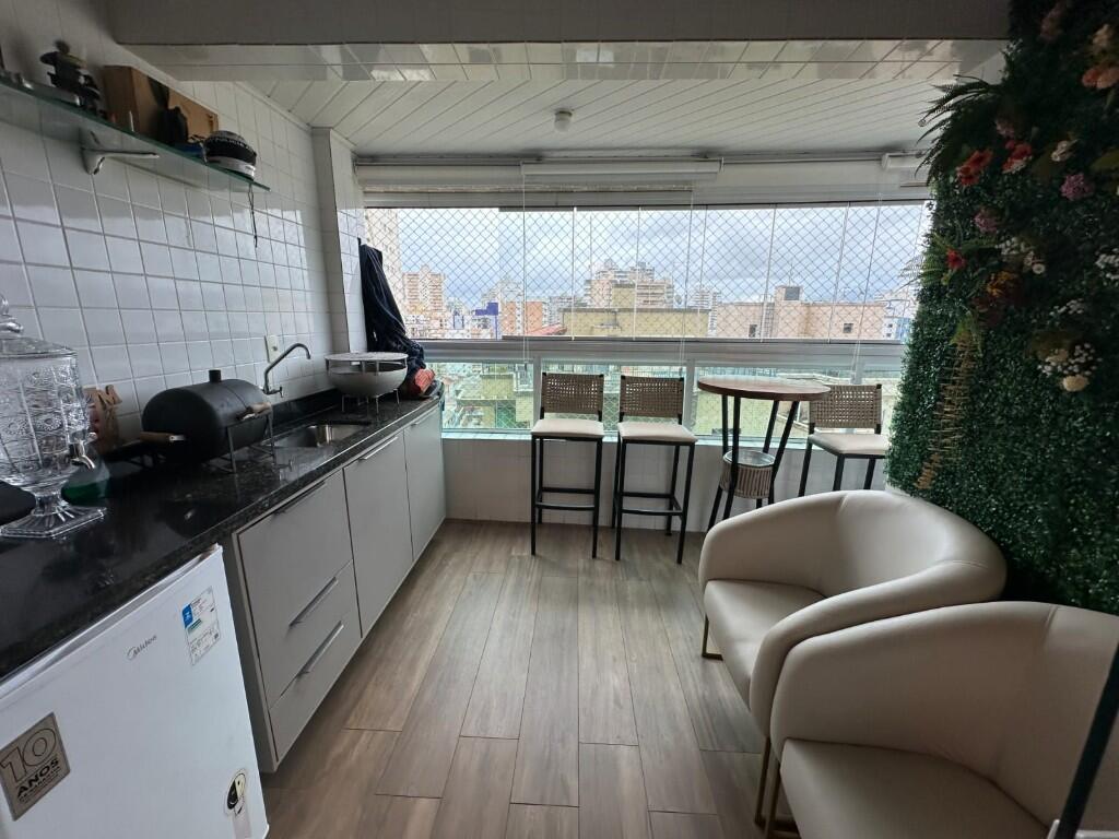Apartamento com 2 quartos e 77 m² em Vila Caiçara, Praia Grande