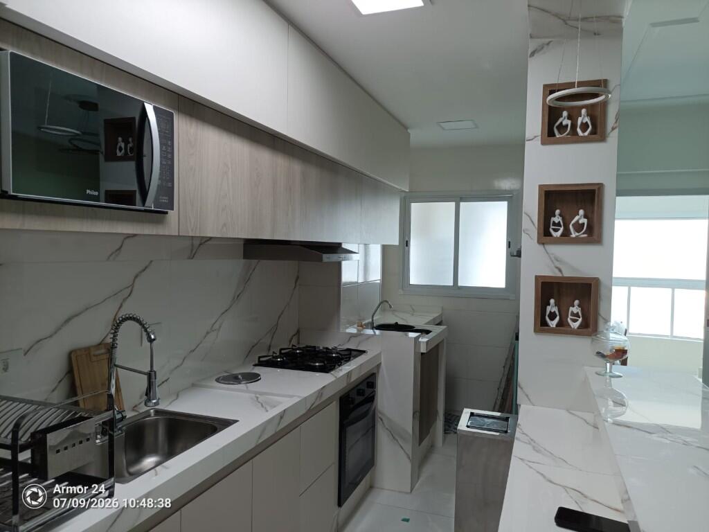 Apartamento com 2 quartos e 76 m² em Vila Caiçara, Praia Grande