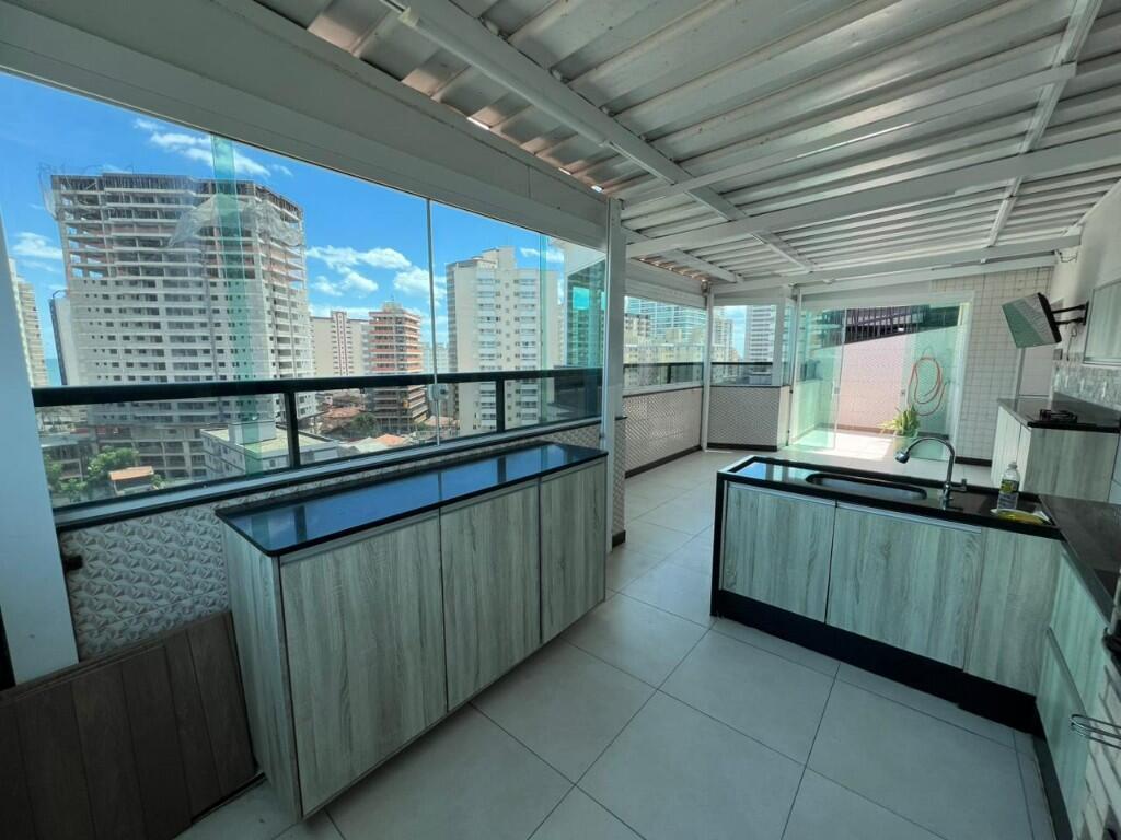 Apartamento com 3 quartos e 115 m² em Vila Caiçara, Praia Grande