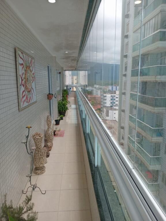 Apartamento com 3 quartos e 119 m² em Vila Caiçara, Praia Grande