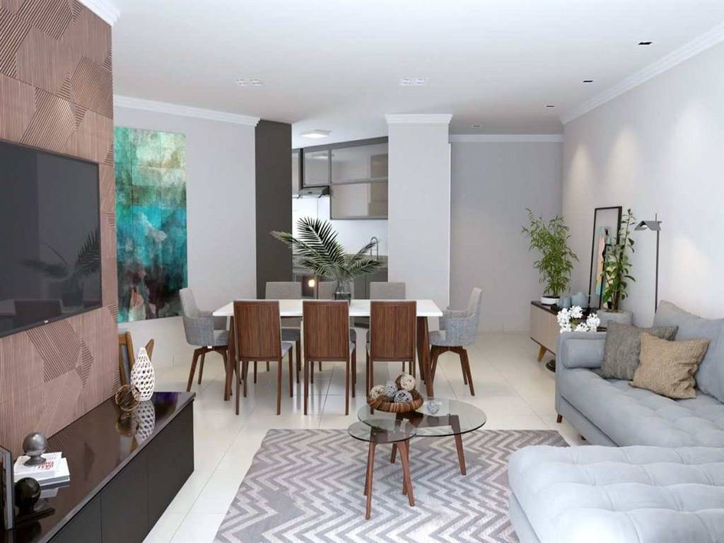 Apartamento com 3 quartos e 107 m² em Ocian, Praia Grande