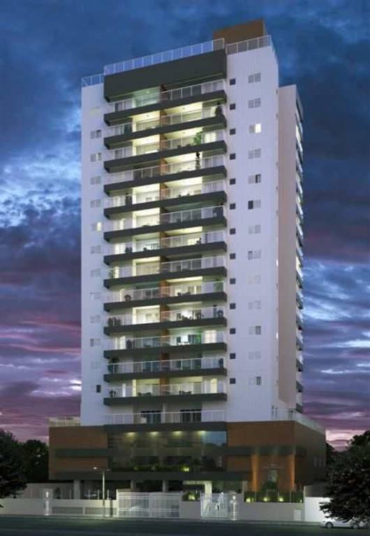 Apartamento com 3 quartos e 107 m² em Ocian, Praia Grande