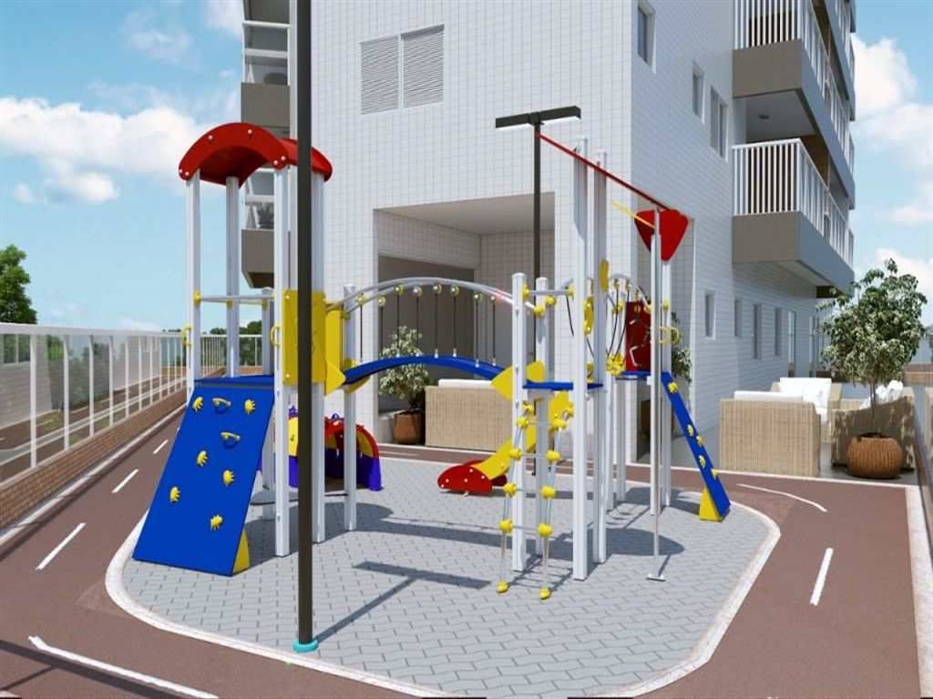 Apartamento com 3 quartos e 107 m² em Ocian, Praia Grande