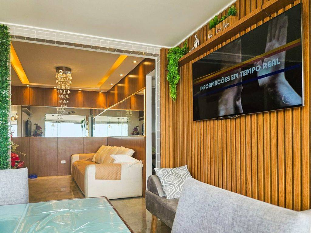 Apartamento com 2 quartos e 60 m² em Ocian, Praia Grande