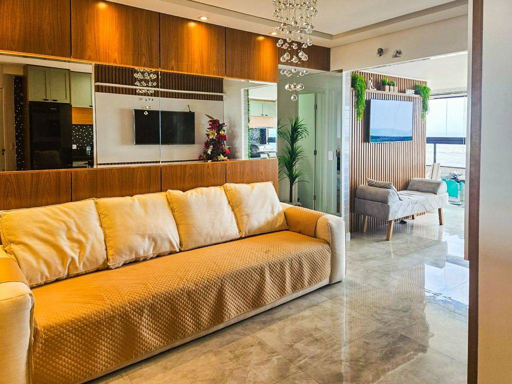 Apartamento com 2 quartos e 60 m² em Ocian, Praia Grande