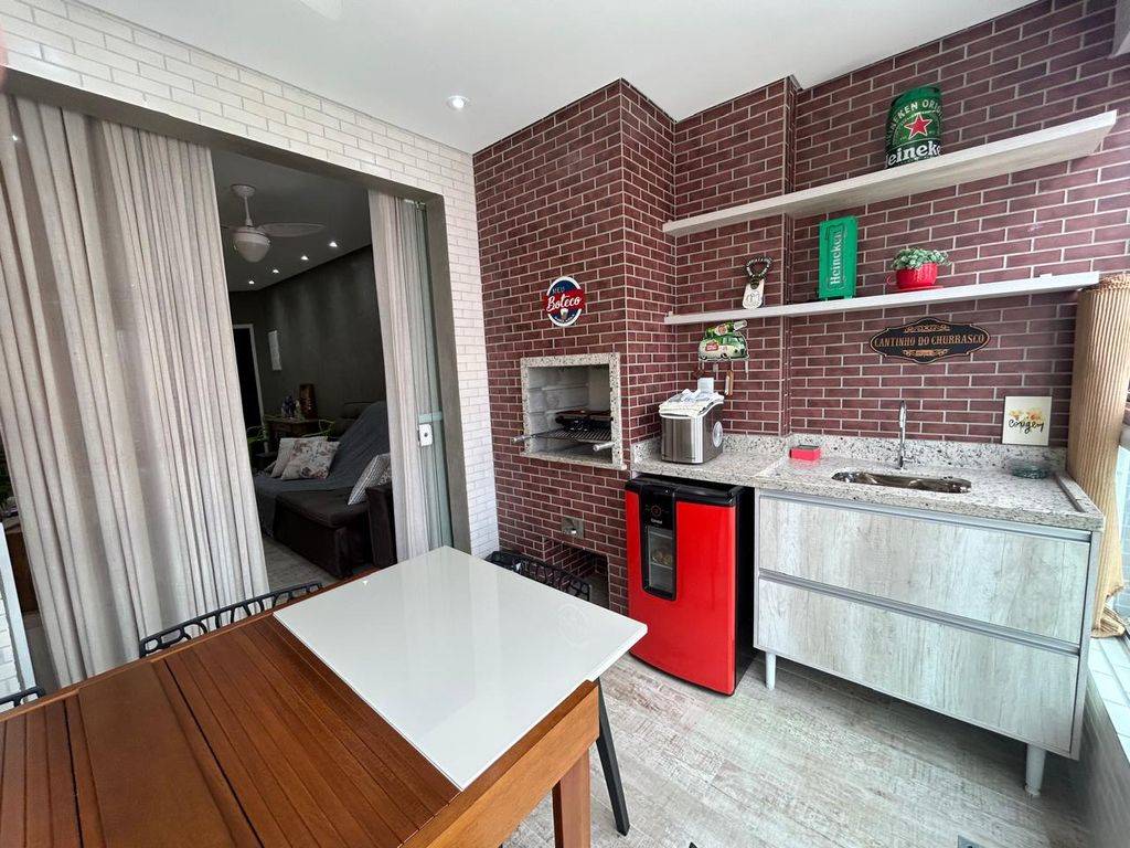 Apartamento com 2 quartos e 85 m² em Ocian, Praia Grande